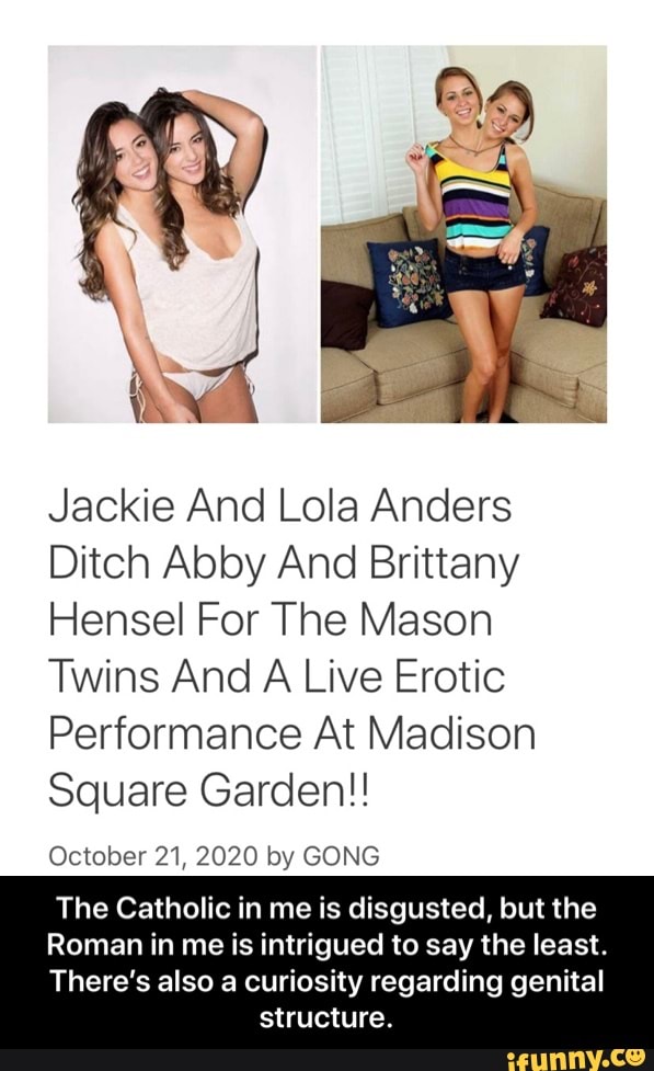 atharv kolhatkar recommends jackie and lola anders pic