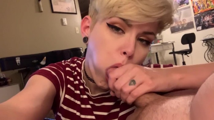 pink hair blow job - onlyfans leaked pics shemale throat fuck