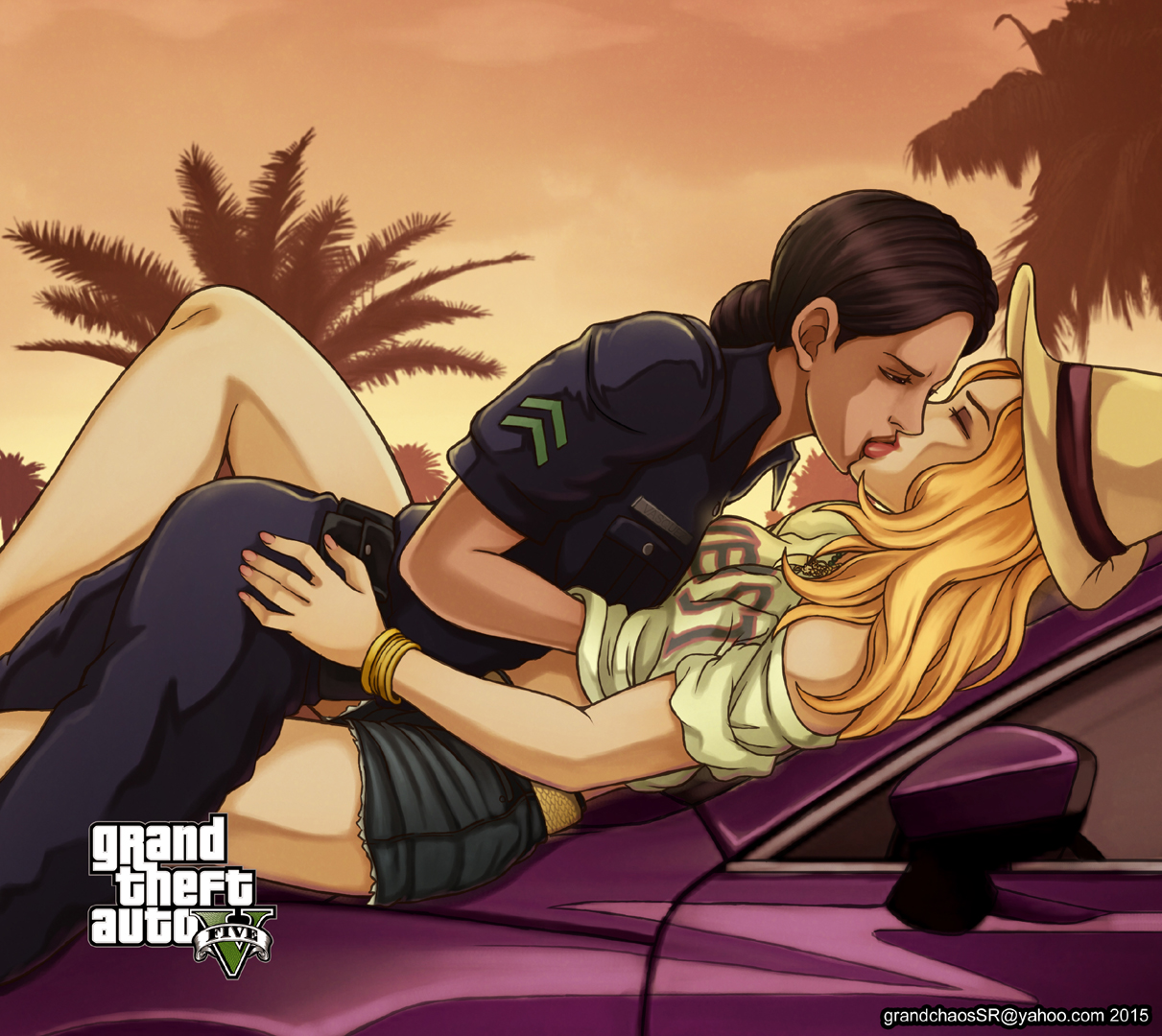 gta v porn - naughty babes nude shayla leveaux
