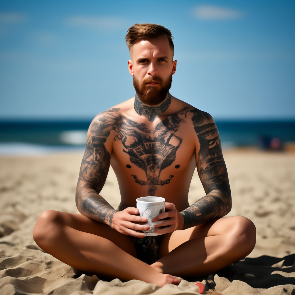 Best of Tattooed nudists