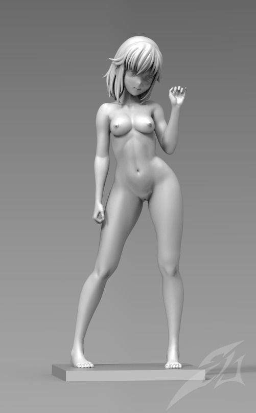 Best of 3d naked anime