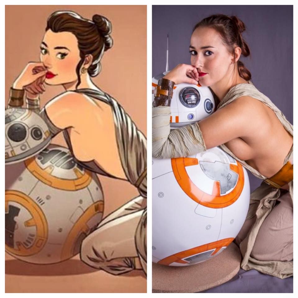 star wars rey nsfw - dirty talking cuckold wife pale pawg