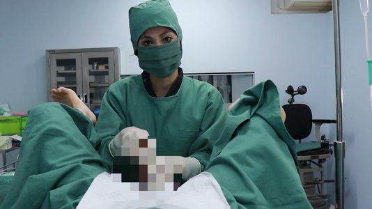 surgeon femdom - gina blond big tits lake