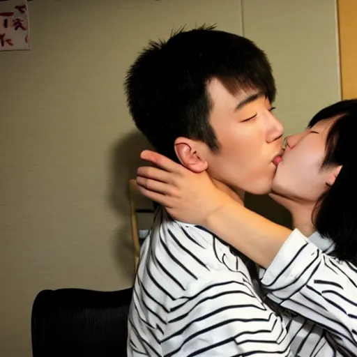 Hot Japanese Kissing brazildior twitter