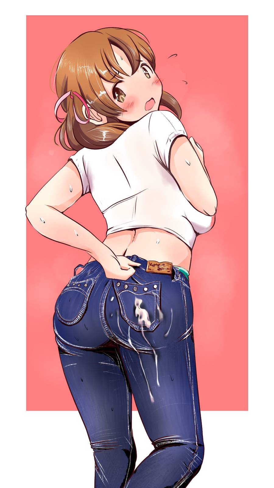 brad christ recommends cumming on her pants pic