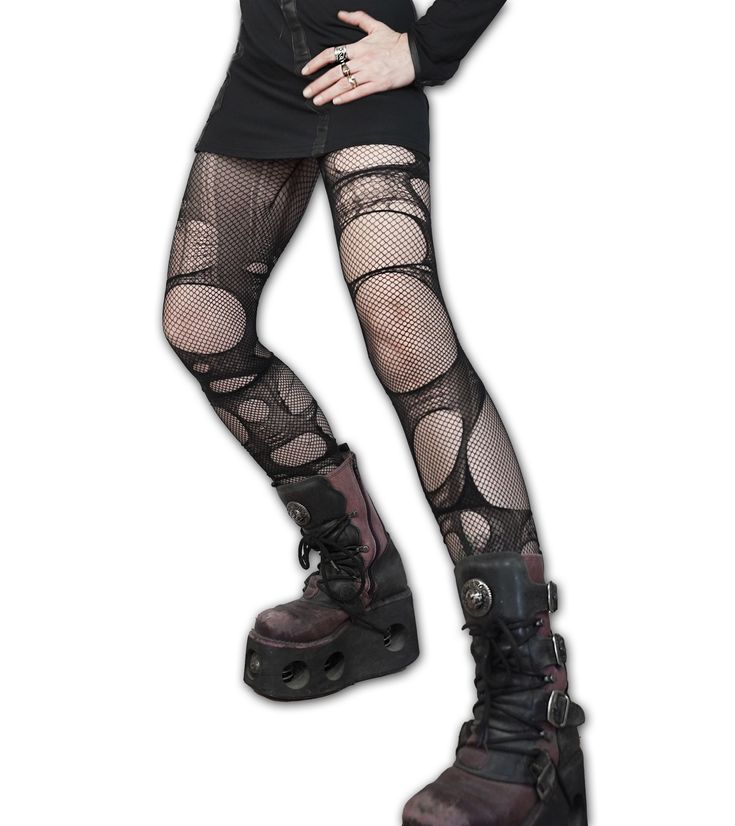 Best of Torn fishnet