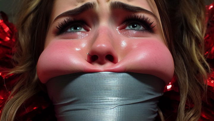 tight tape gag wearing skirts tight tape gag