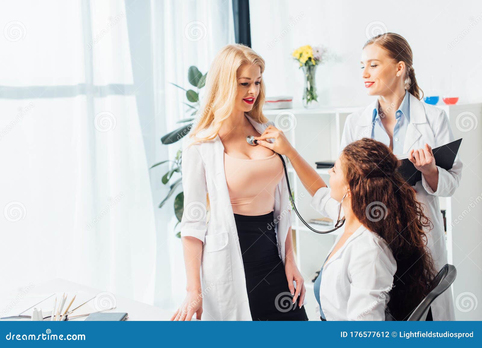 barron lane like with boobs nurse big photo chiara mazza recommends bridgette b and bunny madison pic