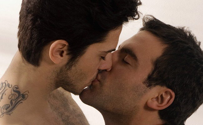 Best of Straight guys kissing porn