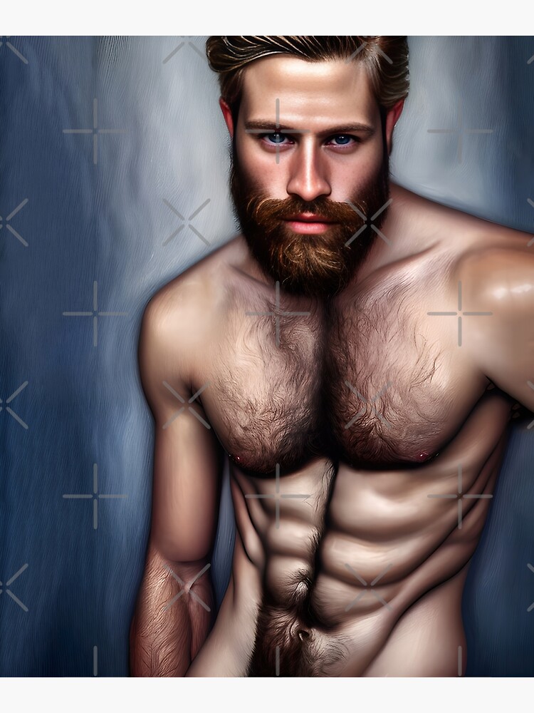 hot naked men with beards