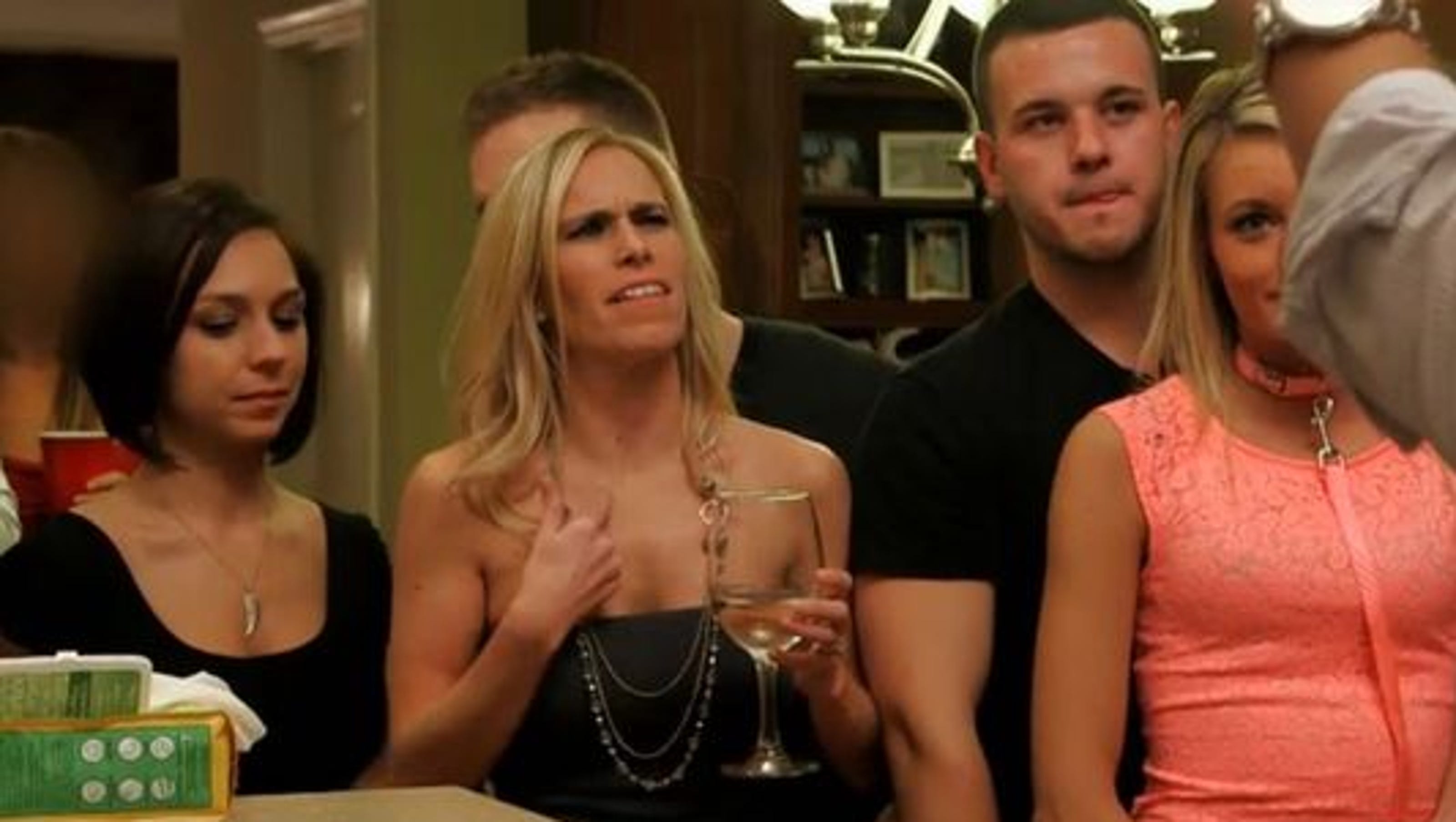 swinger orgy - elsa jean strap on holly leaked