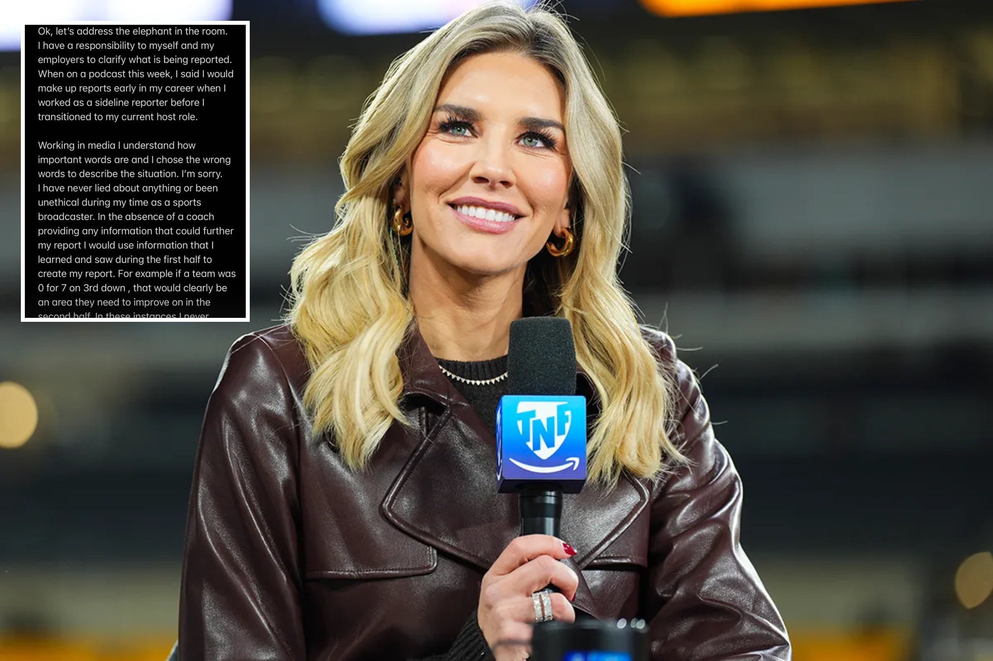 cesar oliver recommends Charissa Thompson Nide