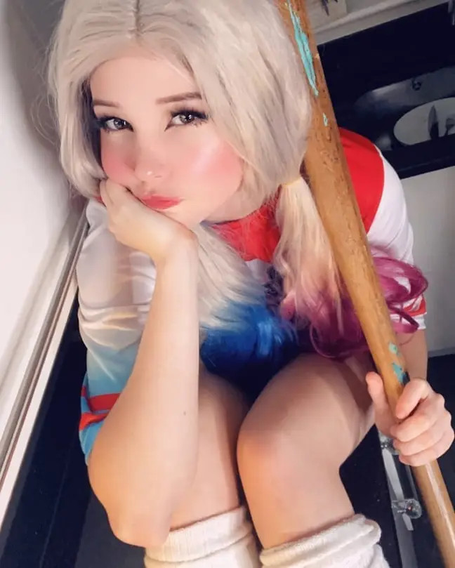 belle delphine leakk - hot sex from behind reality porn money talks