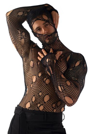Best of chad steelman's gallery marlenka durova alon vardi add photo torn fishnet