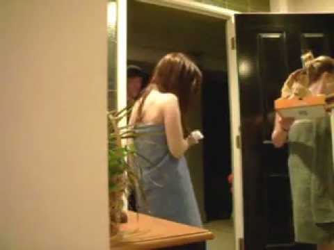 Best of ten amorette brenda flowers share flashing pizza man photos