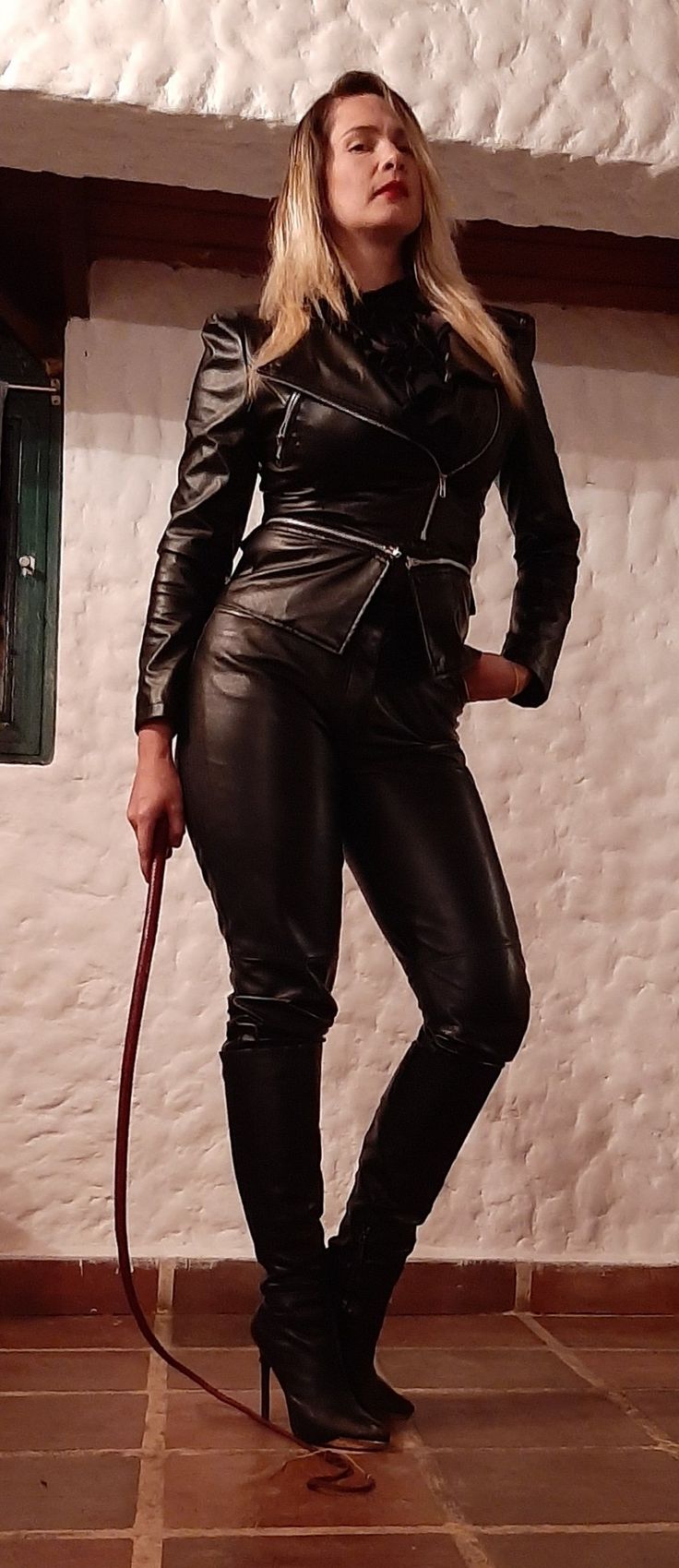 dommes in leather - marisol nichols hot lil sinderella