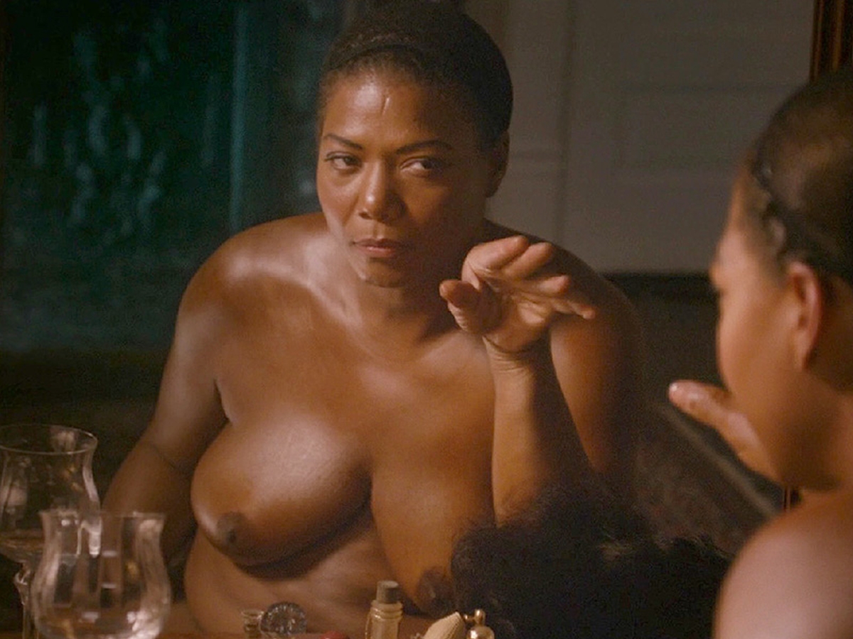 queen latifah boobs - nice big boobs video guy getting sucked off