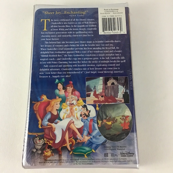 doug barnard recommends Cinderella 1995 Vhs