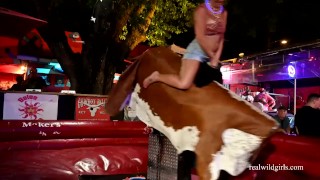 naked bull riding - taylor seinturier nude audio dirty talking