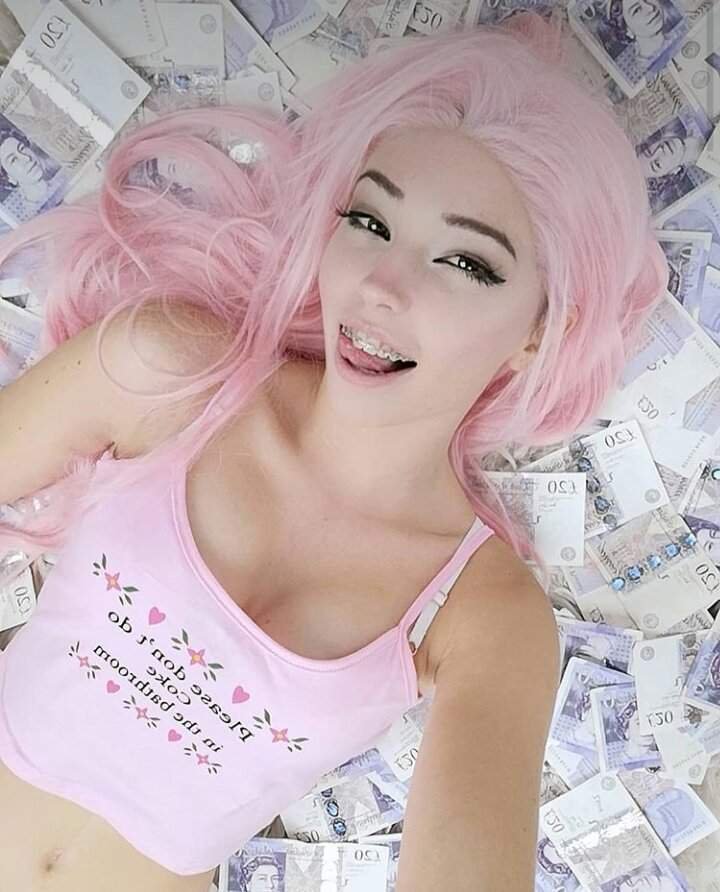 belle delphine roleplay - facebashed com cleaner big tits