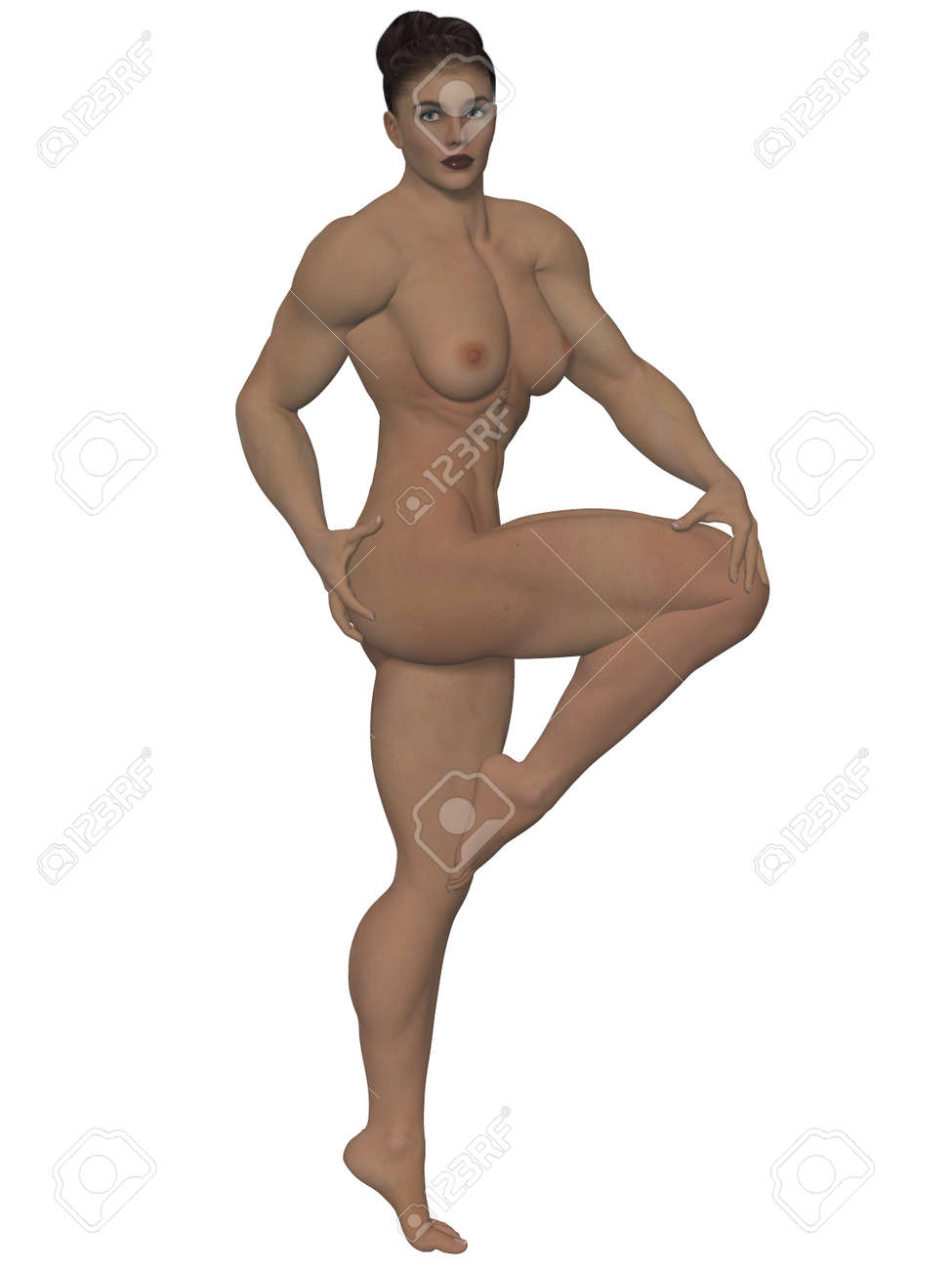 big breasted nude models