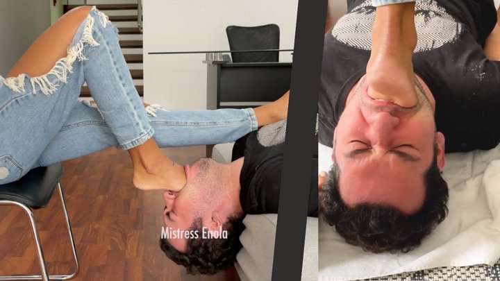 daniel bendall recommends deep feet gag pic