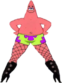 patrick star fishnets - natalia garcia porn creamy backshot