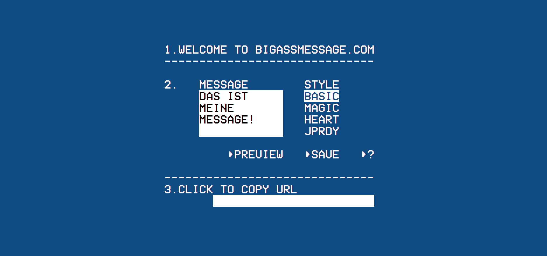 christan warner recommends Big Ass Message
