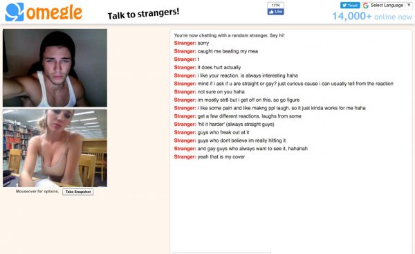 don mckibben recommends Omegle Camsex