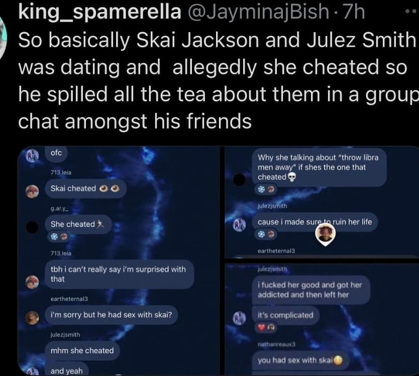 ciara benton recommends Skai Jackson Nude