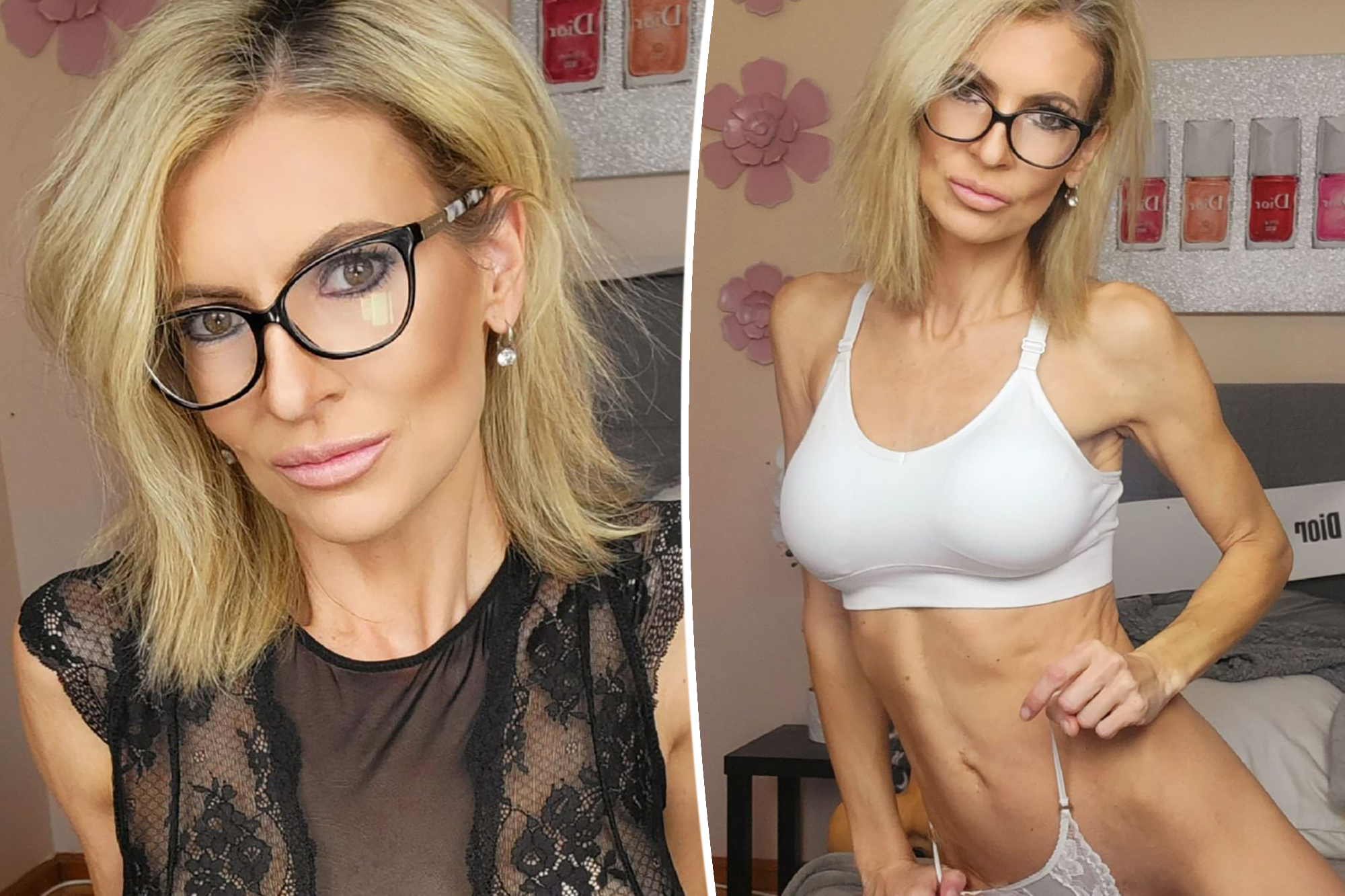 gigi dior onlyfans - wokies asmr sexy blonde blow bang