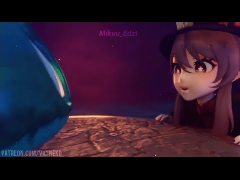 hu tao x slime - enchanting porn old woman pusy