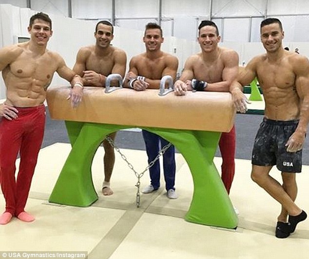 danielle nuss recommends Naked Gymnast Men