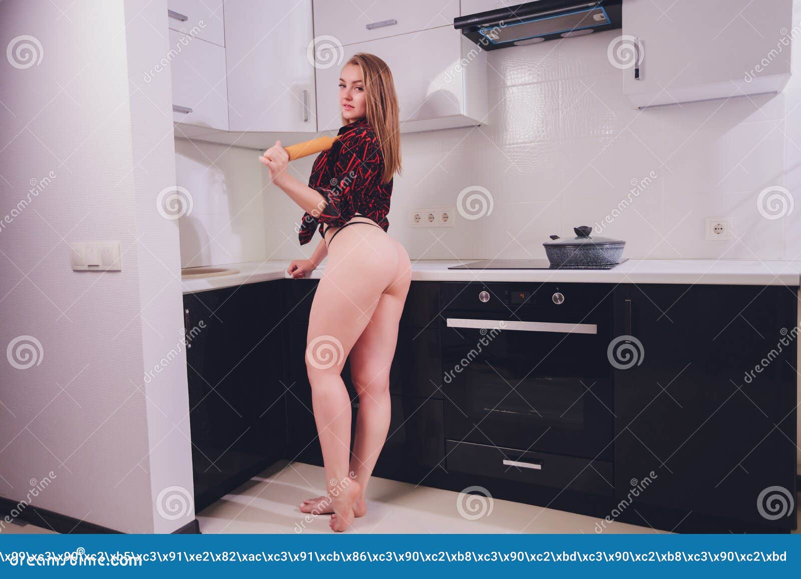 Naked Women Cooking latex threesome anette mortensen recommends Naked Women Cooking