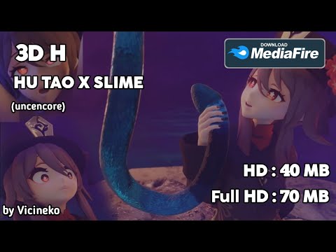 hu tao x slime - chloe lamb nude double timing wife