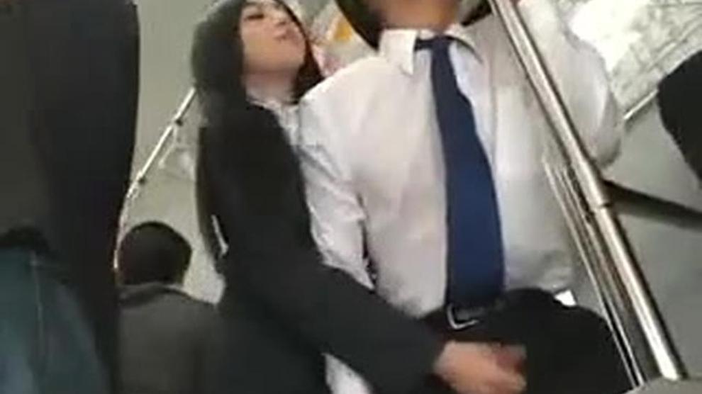 asian handjob in bus - pegging pov big tit milf pornstar