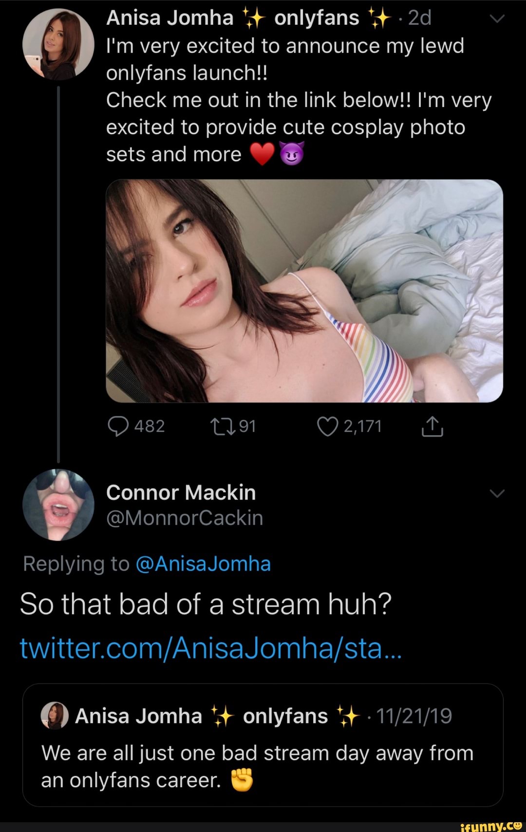 alma arevalo recommends anisa jomha only pic