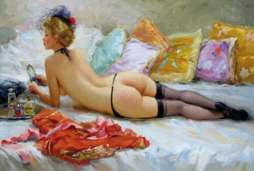 classic nude women - arina mistry leigh livingston porn