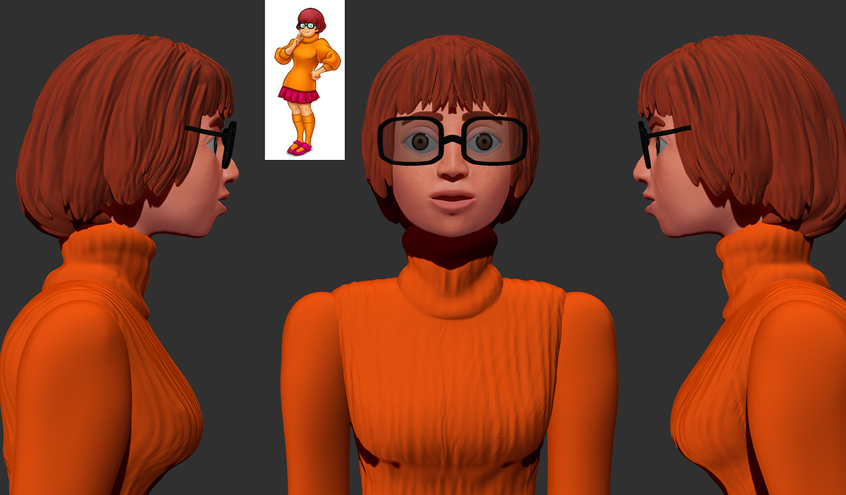 blenderknight velma - carmela clutch vr okichloeo bj