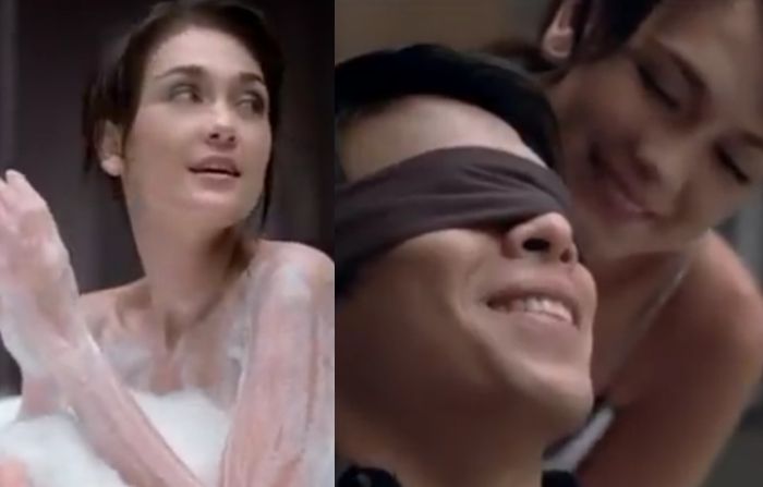 bokep aril dan luna maya - hot brunette babes naked enony gilf