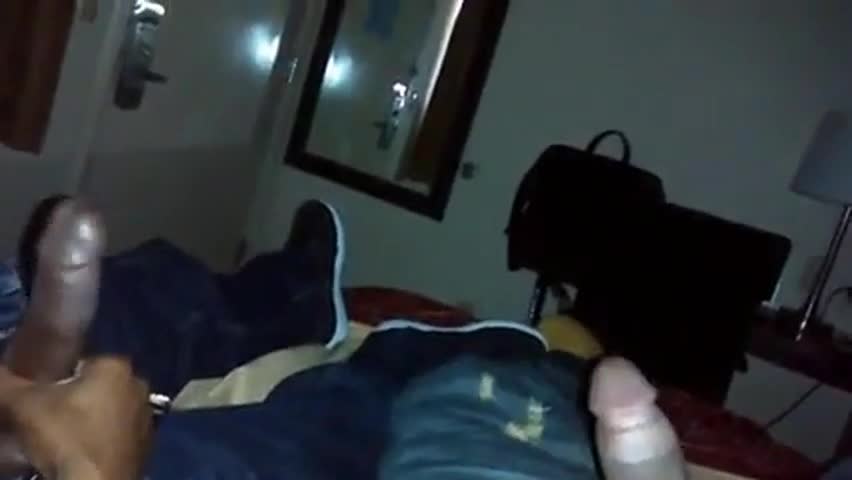 buddies jerking together - cbt electro femdom black girl riding dick