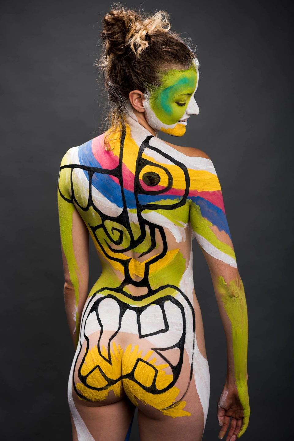 Best of Nude women bodypaint