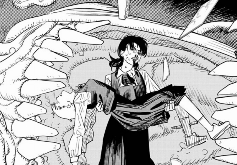 Best of Chainsaw man blow job scene