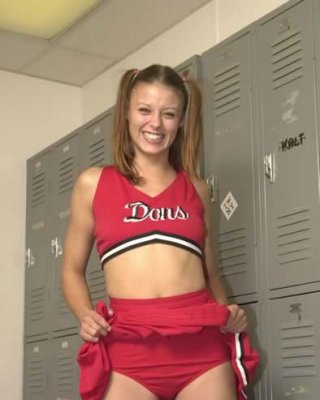derrick hopson recommends Cheerleader Undressing