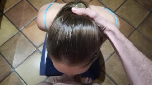 destroying her throat - marie dee onlyfans leak blonde fingers herself