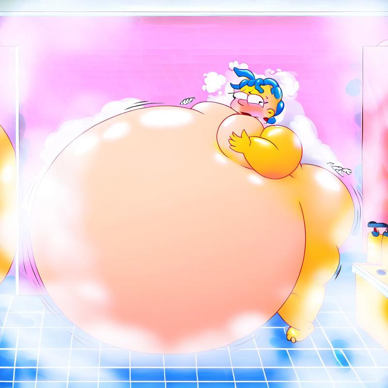 doug carlow recommends lisa simpson inflation aaliyah armani add lisa simpson inflation photo