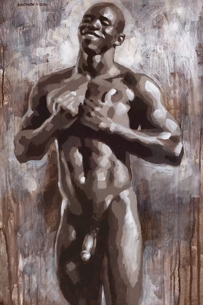 chantel robichaud recommends Ebony Male Nude