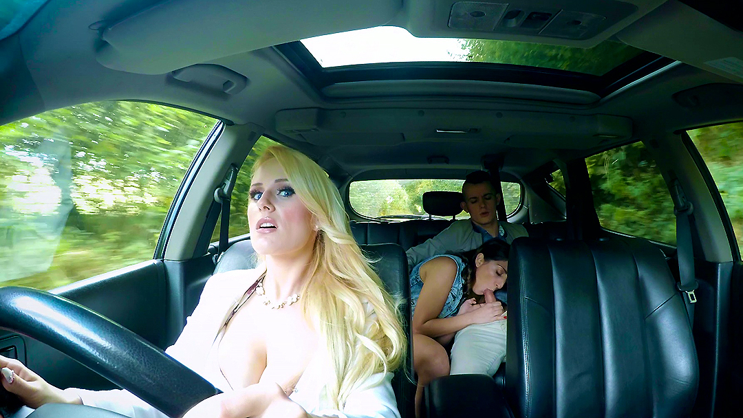 blow job in back seat - outcast from hell gaby ferrer onlyfans