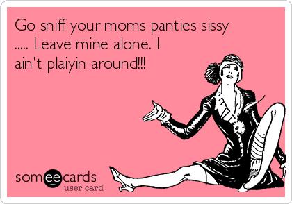atom bom add photo sniffing mothers panties