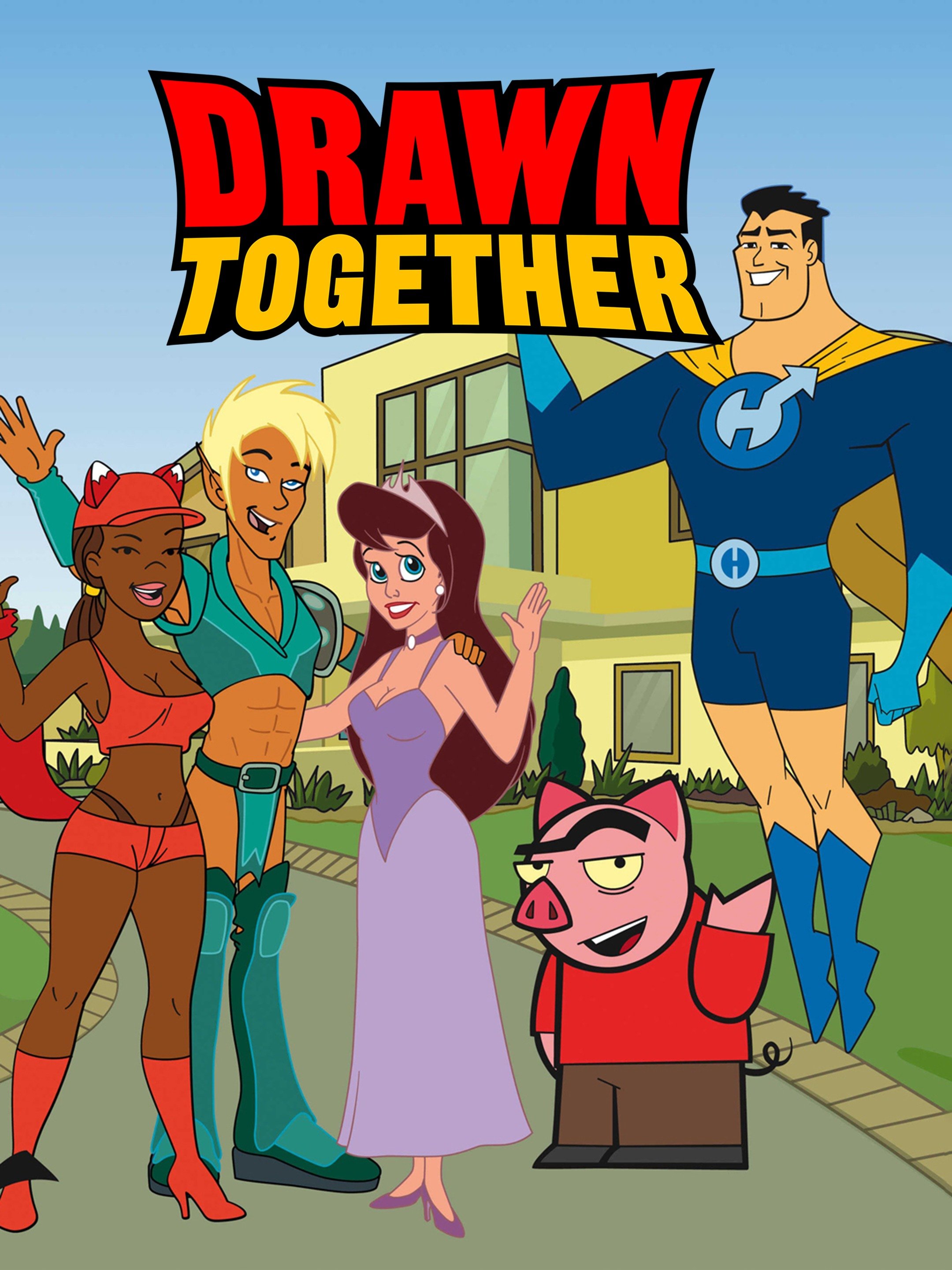 drawn together nudity - melon tits lesbian pussies